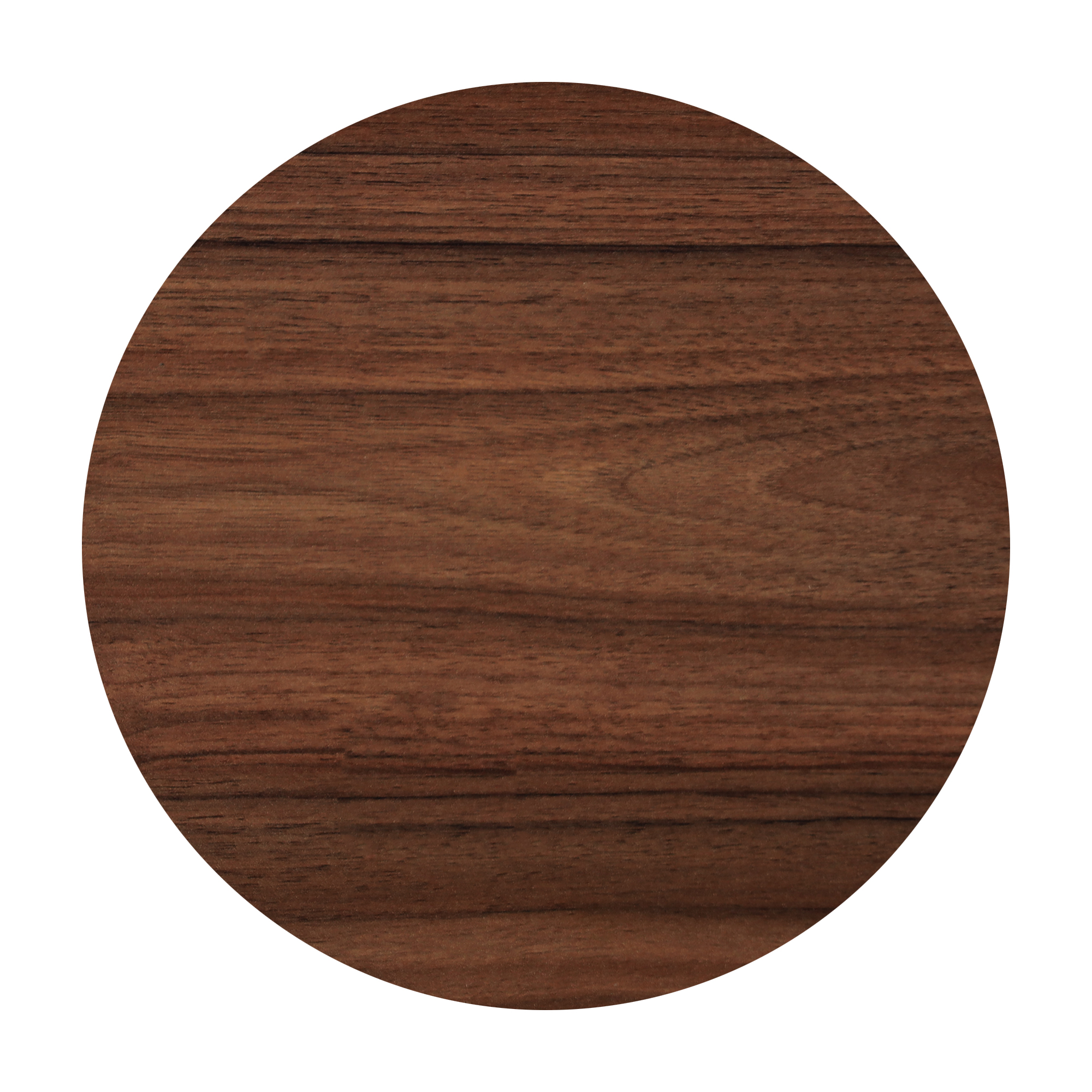  Restaurant Table Italian Walnut Engineered Surface - Round Top